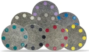 17" Resin DOT Pads 400 Grit for Restoration   each