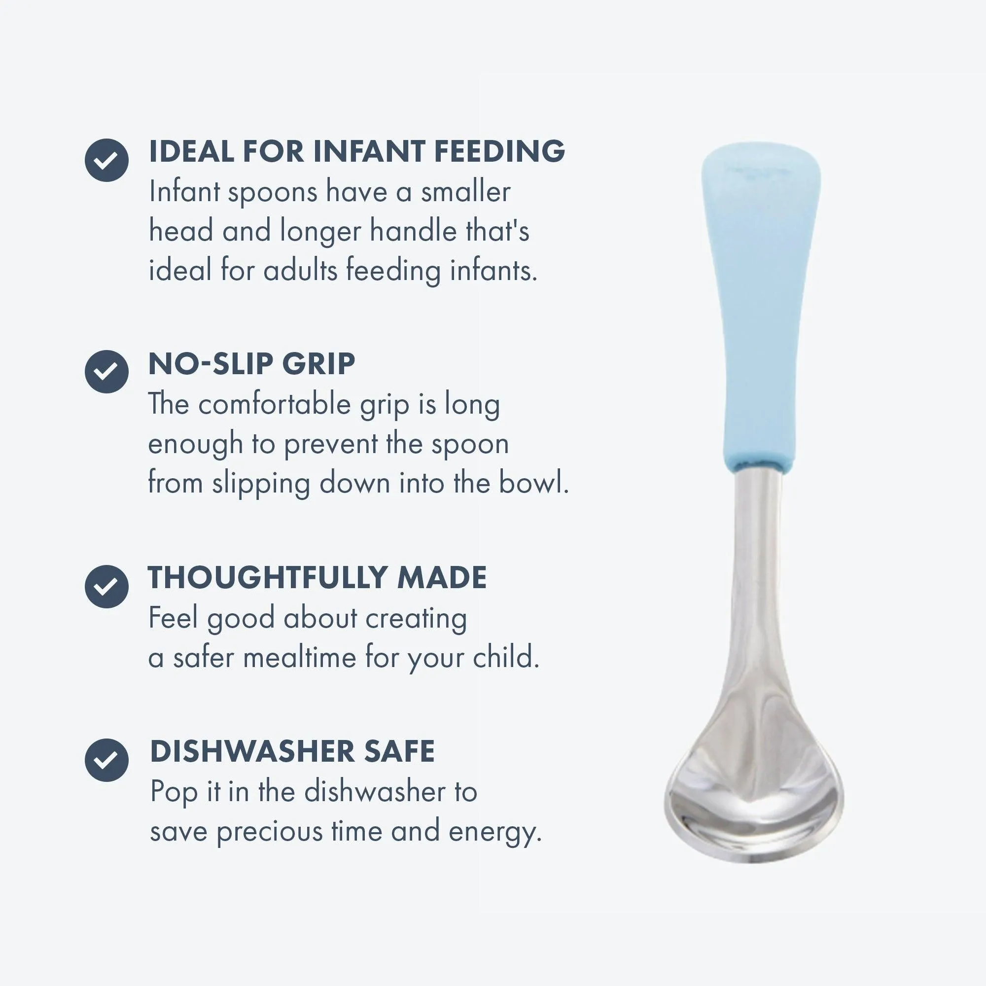 Avanchy Single Stainless Steel Infant Spoon