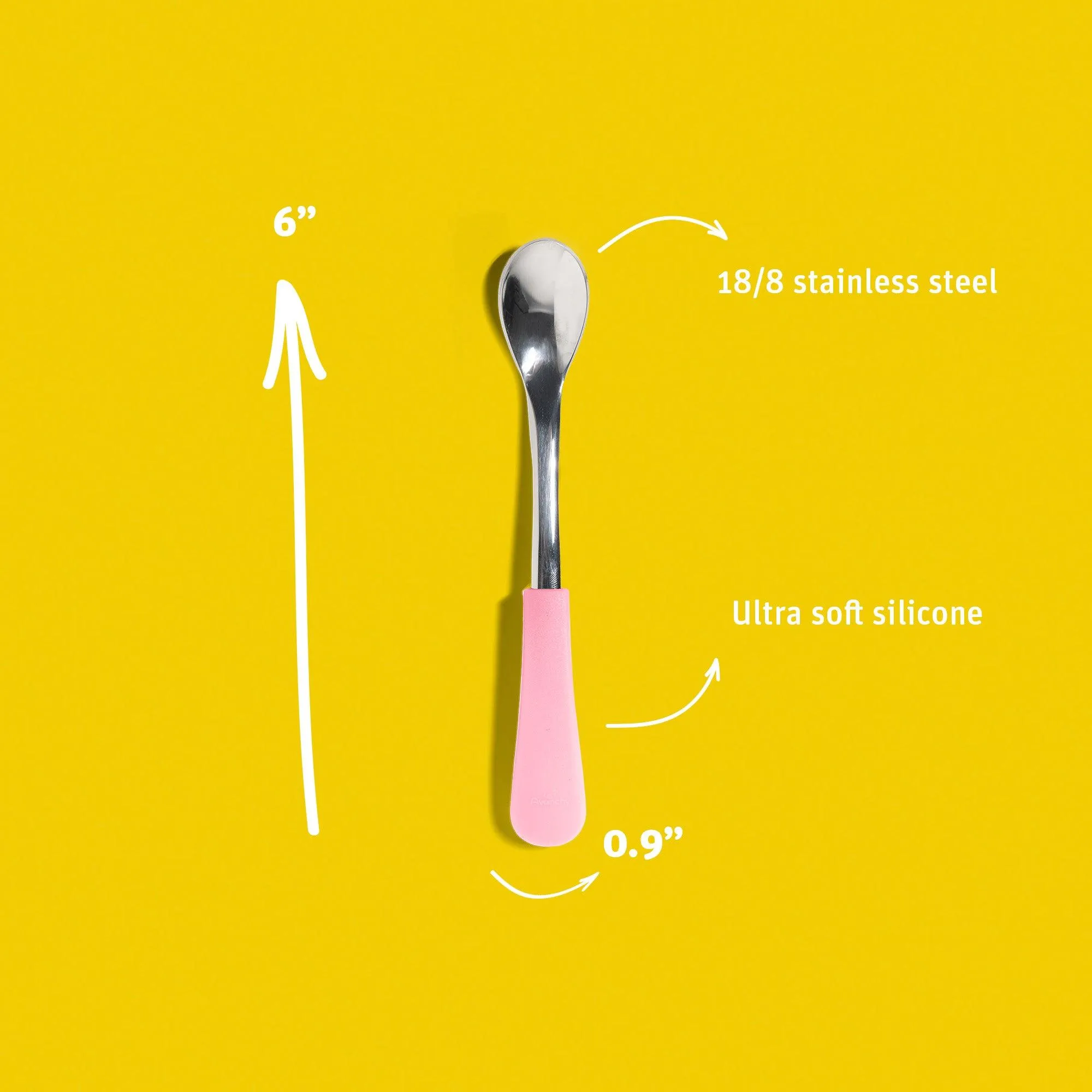Avanchy Single Stainless Steel Infant Spoon