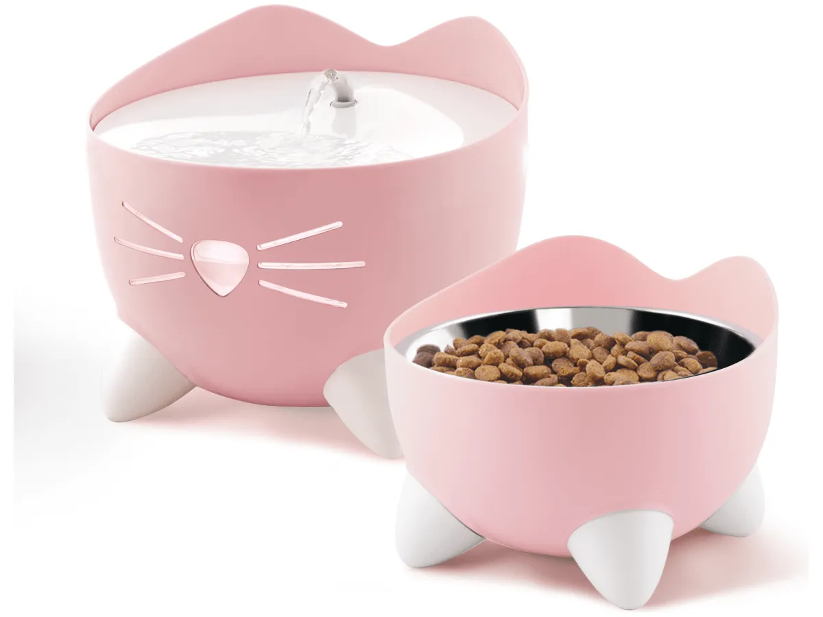 Cat PIXI fountain, combo kit, Pink