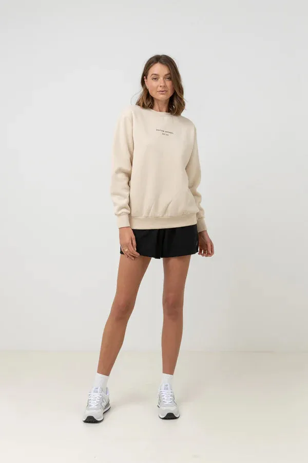 Rhythm Classic Brand Fleece - Oat