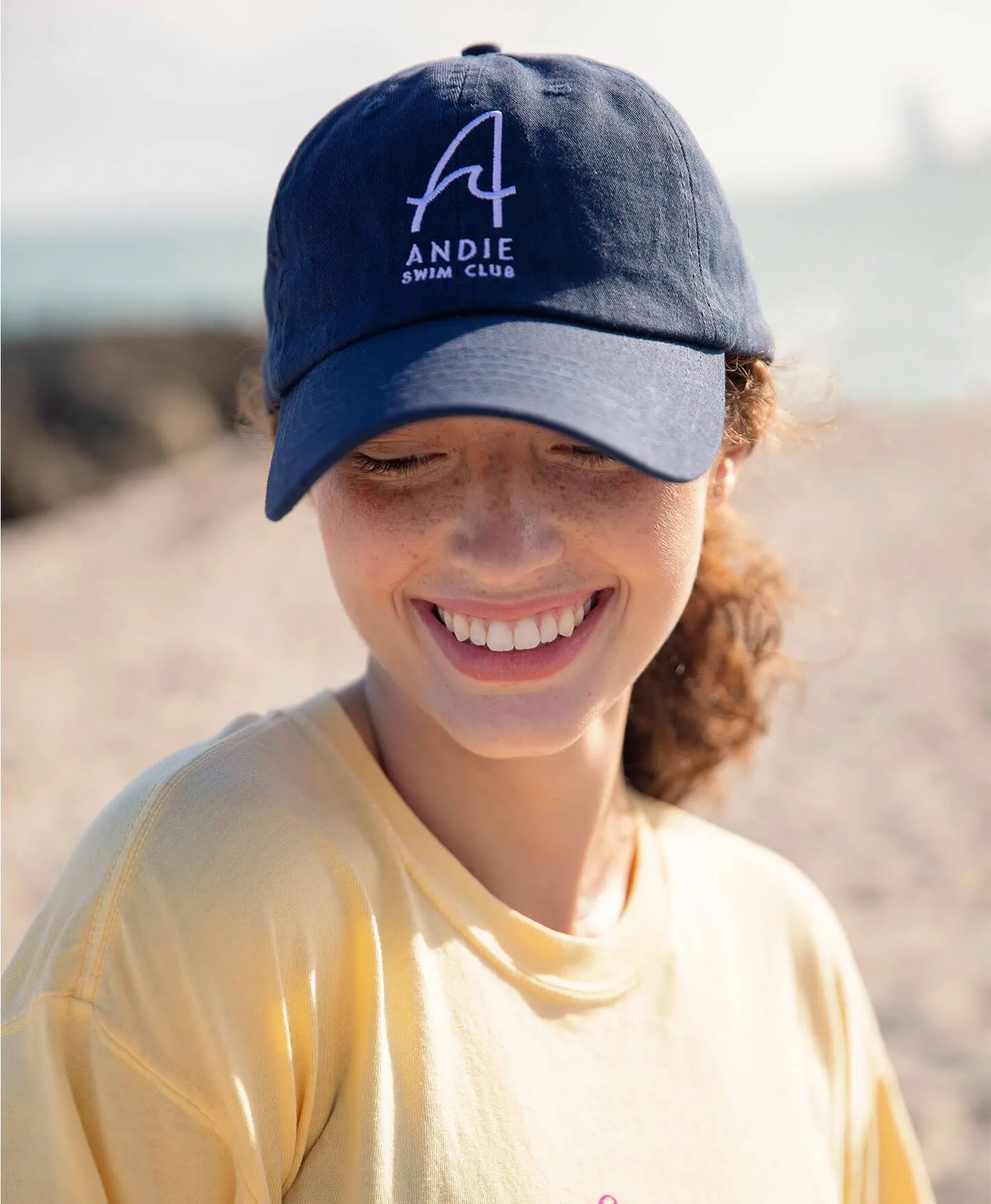The Wave Baseball Hat - Navy